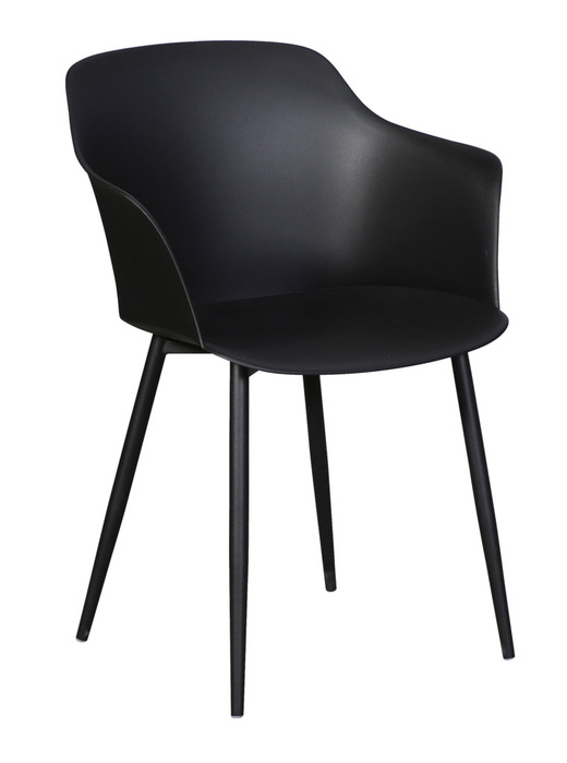 Plastikstol sort - Envy